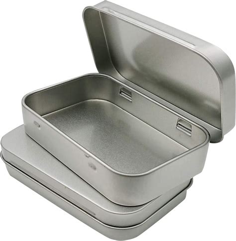 small metal boxes with lids